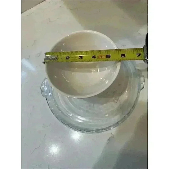 Rae Dunn CEREAL Bowl White Magenta Collectible artisan collection Wake up - Picture 6 of 8